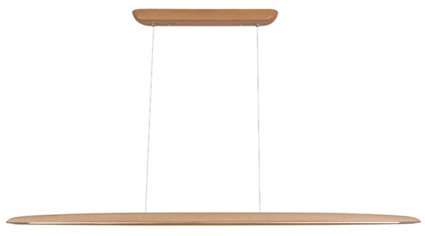 LED Luster na lanku LED/26W/230V 4000K 150 cm buk/masív