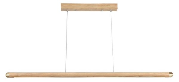LED Luster na lanku LED/22W/230V 4000K 120 cm jaseň/masív