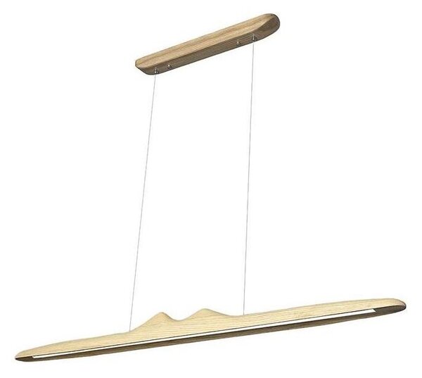 LED Luster na lanku LED/22W/230V 4000K 120 cm jaseň/masív