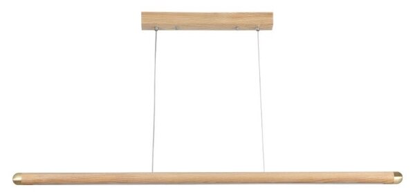 LED Luster na lanku LED/22W/230V 4000K 120 cm jaseň/masív