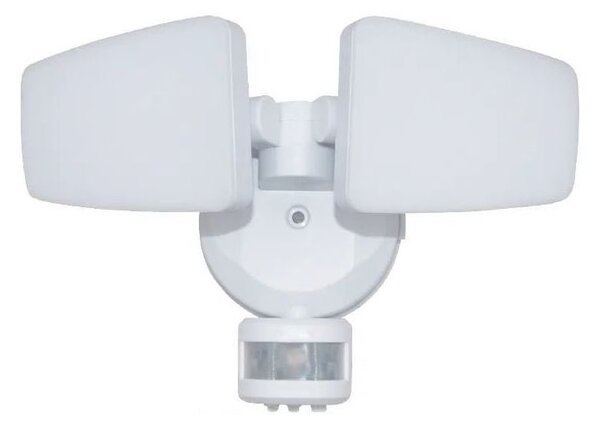 LED Vonkajší reflektor so senzorom LED/24W/230V 3000/4000/6000K IP54 biela