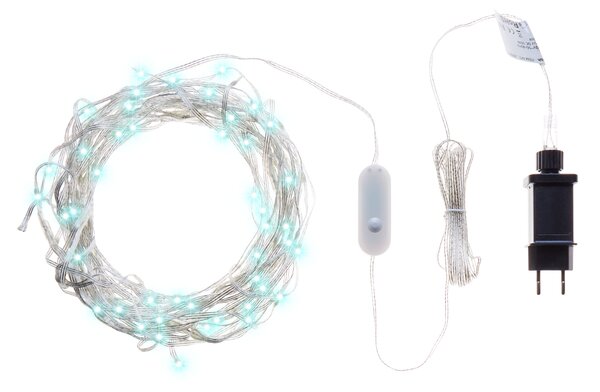 LED svetelný záves transparentný ovládané aplikáciou zmena farby 150 cm s časovačom vianočné osvetlenie obývacia izba