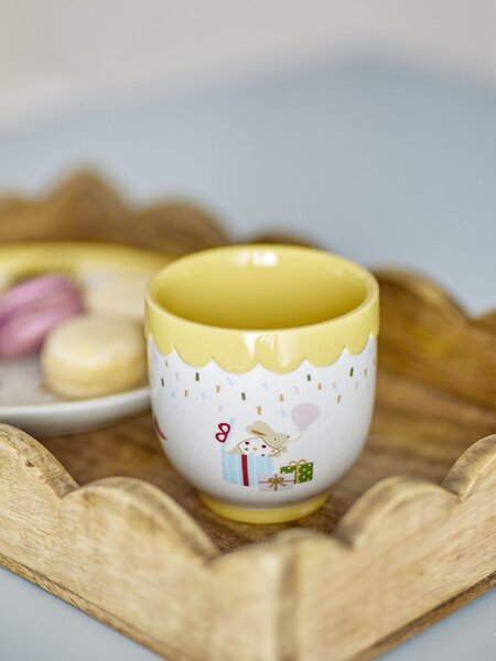 Keramický hrnček Celebrate Yellow 150 ml