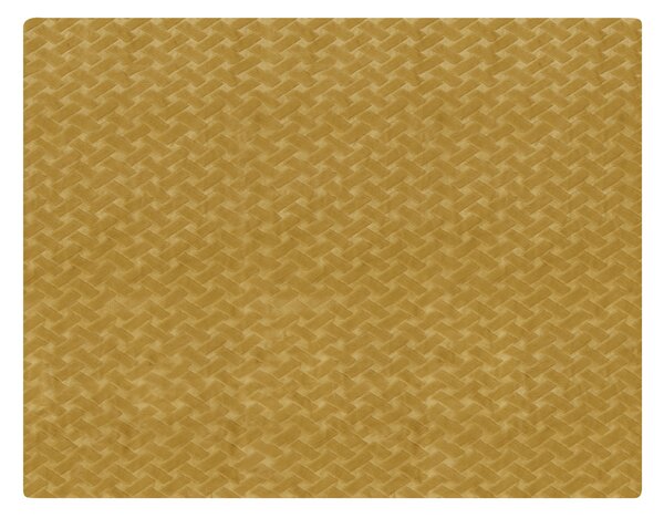 Prikrývka na posteľ žltá 150 x 200 cm polyesterová umelá kožušina vzorovaná deka klasický dizajn spálňa