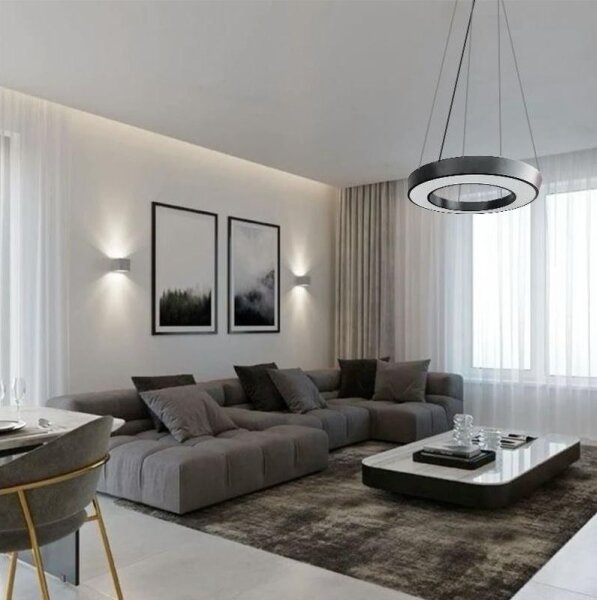 LED Luster na lanku LED/40W/230V 4000K pr. 80 cm
