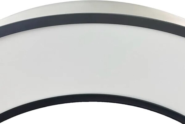 LED Stmievateľný luster na lanku LED/45W/230V 3000-6500K čierna + diaľkové ovládanie