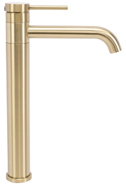 REA LUNGIS Kúpeľňová batéria Brush Gold Super High