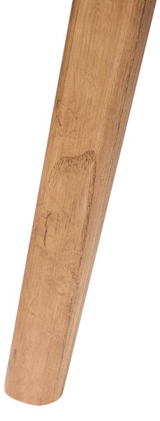 Jedálenský stôl dyha tmavý dub MDF nohy z brestového dreva 200 x 90 cm obdĺžniková dyhovaná doska tradičný štýl jedáleň