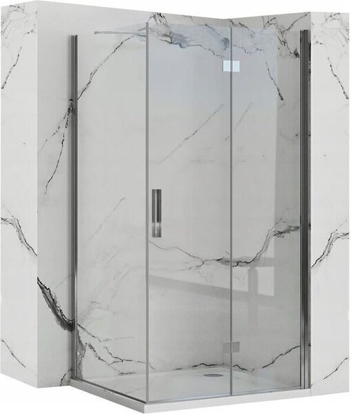 Sprchovací kút REA MOLIER CHROME 90x80