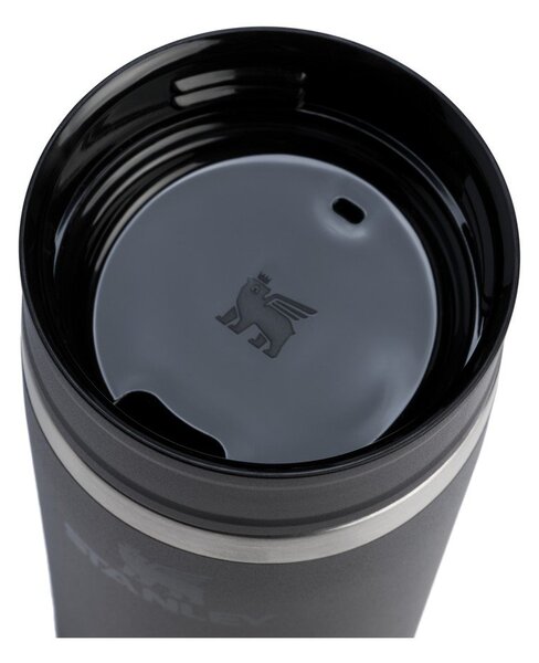 Čierny termo hrnček z nehrdzavejúcej ocele 350 ml Café-To-Go Travel Mug Black 2.0 – Stanley