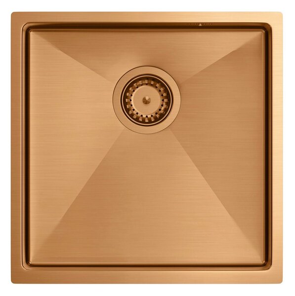 Oceľové umývadlo ANTHONY 50 COPPER