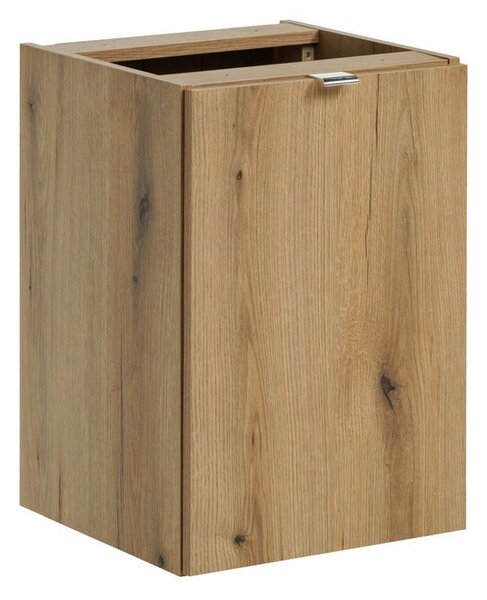 Comad Závesná umývadlová skrinka Nova Oak 81-40-1DK 40 cm s košom na bielizeň dub evoke
