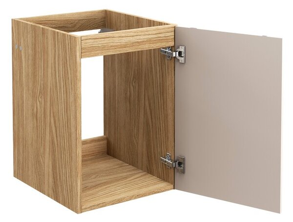 Comad Závesná skrinka pod umývadlo Luxor Beige s doskou 70 cm béžová/dub olejovaný