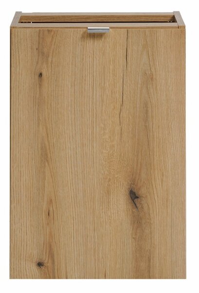 Comad Závesná umývadlová skrinka Nova Oak 81-40-1DK 40 cm s košom na bielizeň dub evoke