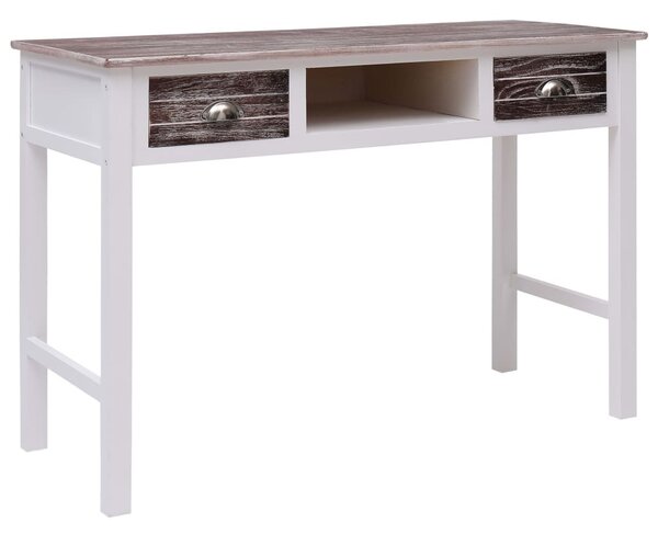 Maison Exclusive – písací stôl, hnedý, 110 × 45 × 76 cm, drevo