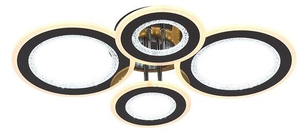 LED Stmievateľný prisadený luster LED/100W/230V 3000-6500K + diaľkové ovládanie