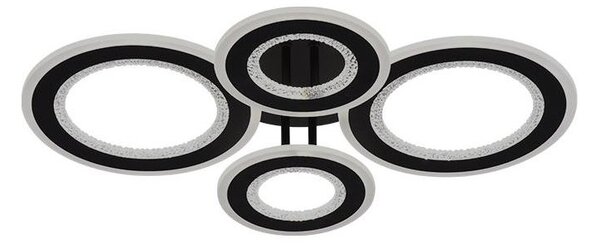 LED Stmievateľný prisadený luster LED/100W/230V 3000-6500K + diaľkové ovládanie
