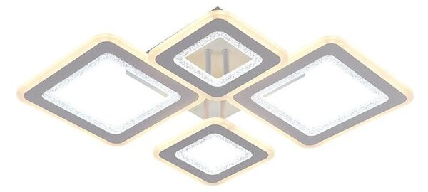 LED Stmievateľný prisadený luster LED/95W/230V 3000-6500K + diaľkové ovládanie