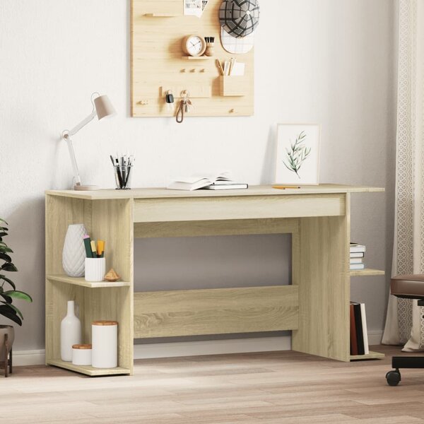 Maison Exclusive - písací stôl Sonoma dub 140x50x75 cm drevený materiál