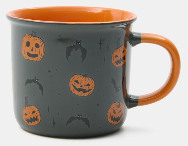 Sinsay - Keramický hrnček s halloweenskym motívom - viacfarebná