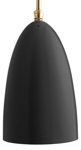 GUBI Gräshoppa závesná lampa, čierna