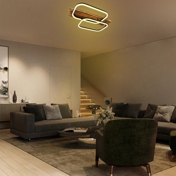 LED Stmievateľné stropné svietidlo LED/95W/230V 3000-6500K + diaľkové ovládanie