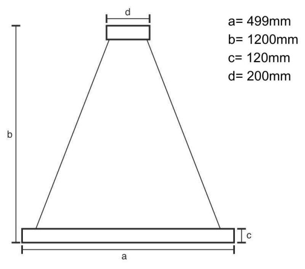 LED Stmievateľný luster na lanku LED/90W/230V 3000-6500K chróm + diaľkové ovládanie