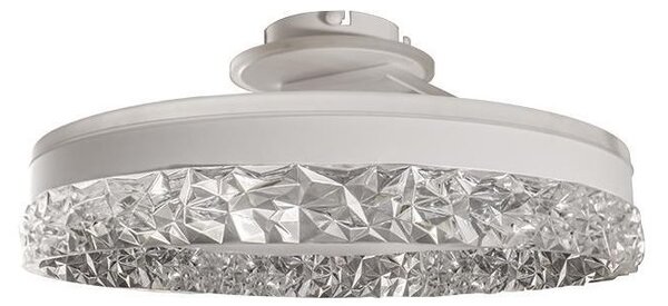 LED Stmievateľný prisadený luster LED/86W/230V 3000-6500K biela + diaľkové ovládanie