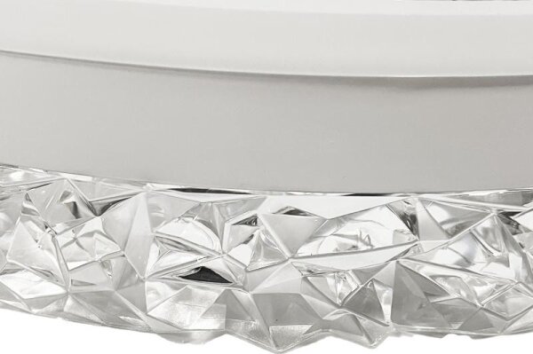 LED Stmievateľný luster na lanku LED/80W/230V 3000-6500K biela + diaľkové ovládanie
