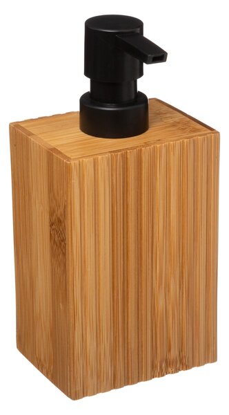 Dávkovač mydla Terre, bambus/s čiernymi prvkami, 280 ml