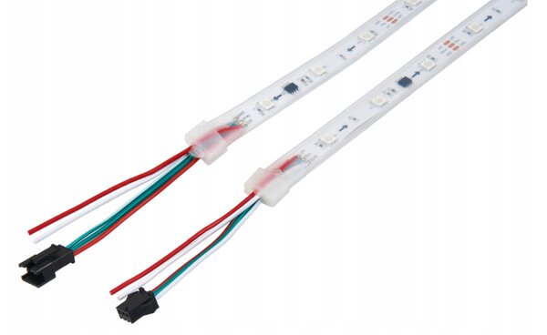 BERGE Digitálny pásik LED - RGB - IP20 - 5m - dúhový efekt