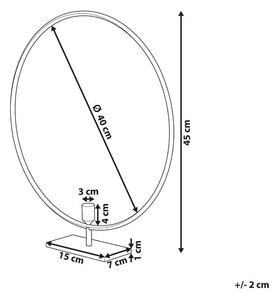 Svietnik čierna zlatá kov 45 cm okrúhly geometrický tvar na 1 sviečku moderný glamour štýl doplnky dekorácie