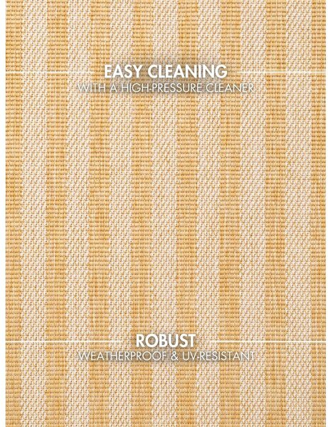 Okrovožltý/krémový vnútorný a vonkajší koberec 120x170 cm Haringey Linley – Ted Baker