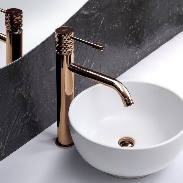 Umývadlový faucet Rea Lungo Diamond Copper vysoký