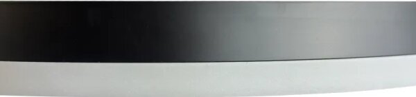 LED Stmievateľný prisadený luster LED/40W/230V 3000-6500K čierna + diaľkové ovládanie