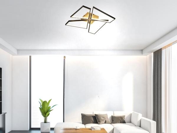 LED Stmievateľné stropné svietidlo LED/115W/230V 3000-6500K hnedá/čierna + DO