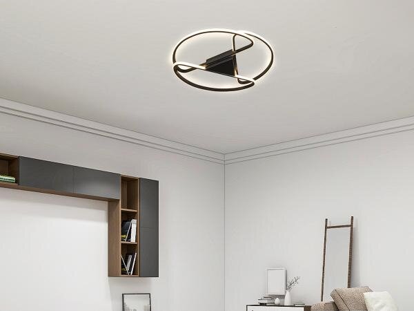 LED Stmievateľné stropné svietidlo LED/75W/230V 3000-6500K čierna + DO