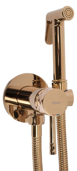 Rea Lungo Loop Diamond, podomietková bidetová batéria, medená lesklá, REA-B8971