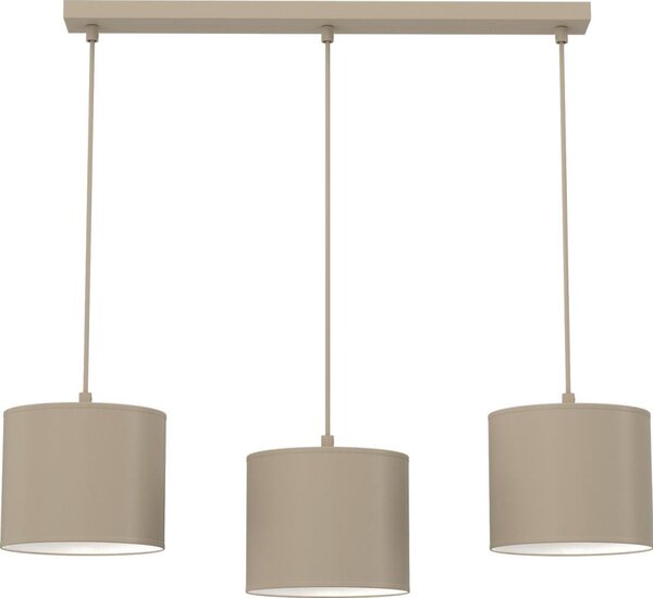 Luster na lanku ARDEN 3xE27/15W/230V, béžový