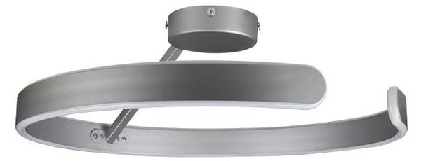 LED Stmievateľný prisadený luster LED/72W/230V 3000-6500K chróm + diaľkové ovládanie