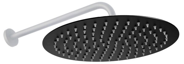 Dažďová sprcha Rea Black Matt 25cm