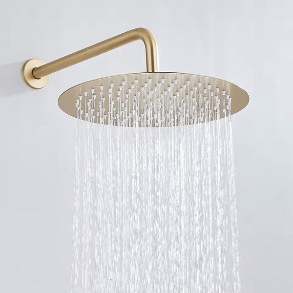 Dažďová sprcha Rea Gold Brush 25cm