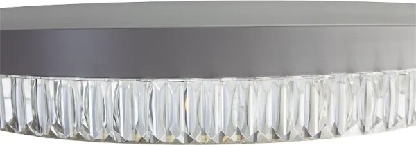 LED Stmievateľný luster na lanku LED/80W/230V 3000-6500K biela + diaľkové ovládanie