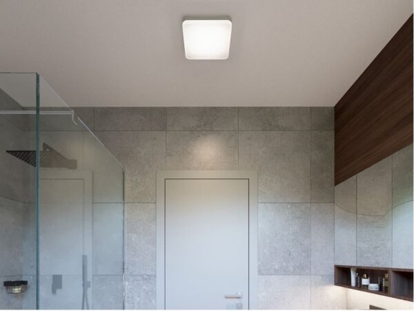 LED2 - LED Stropné svietidlo SQUARE LED/12W/230V IP54 3000/4000/5700K