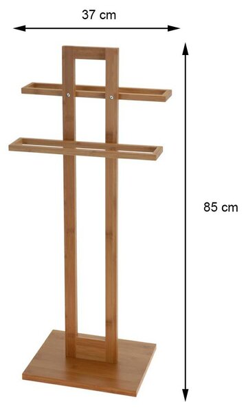 Stojan na uteráky Bamboo 2, bambus