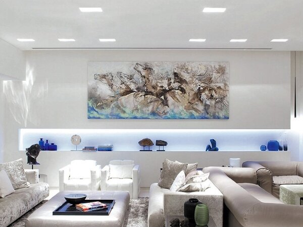 LED2 - LED Kúpeľňové podhľadové svietidlo SLIM LED/10W/230V IP43 CRI 90