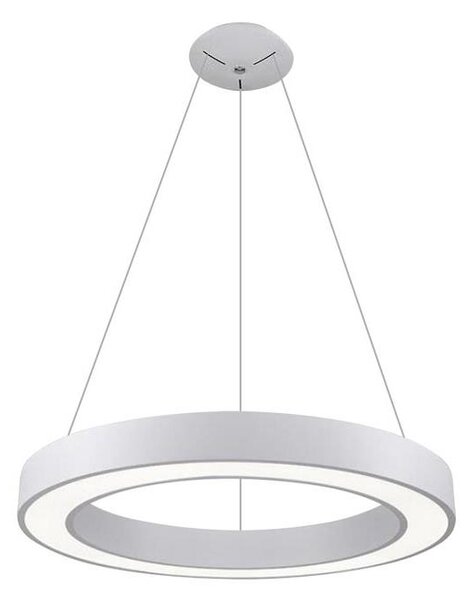LED2 - LED Luster na lanku SATURN LED/50W/230V 3000K pr. 60 cm biela
