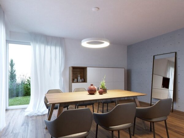 LED2 - LED Luster na lanku BELLA LED/50W/230V 3000K pr. 60 cm biela