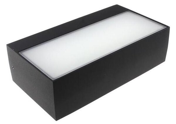LED2 - LED Vonkajšie nástenné svietidlo KVADER LED/9W/230V IP54