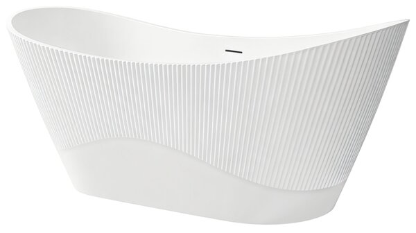 Rea Atena, voľne stojaca vaňa 1700x730x710 mm, biela, biely click-clack, REA-W0127